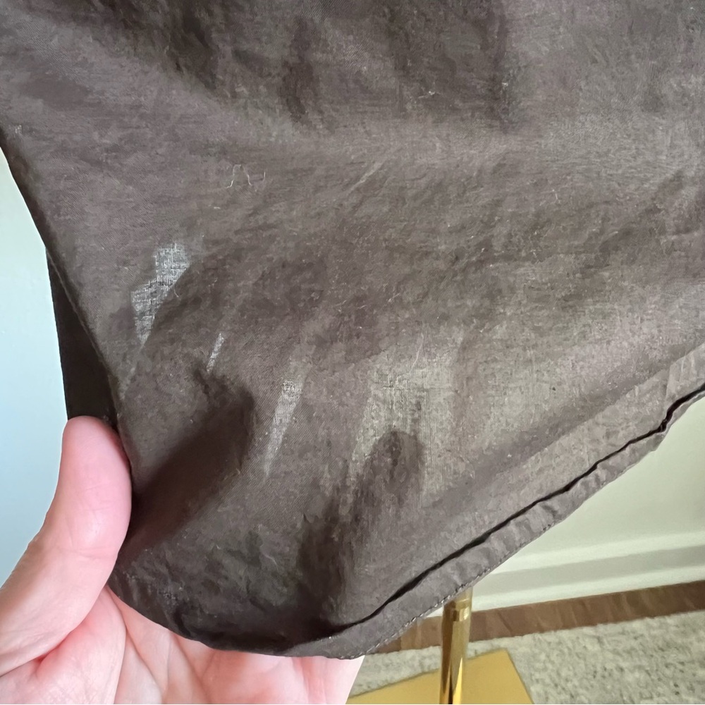 Ann Taylor Loft Brown Peasant Top - Picture 5 of 8